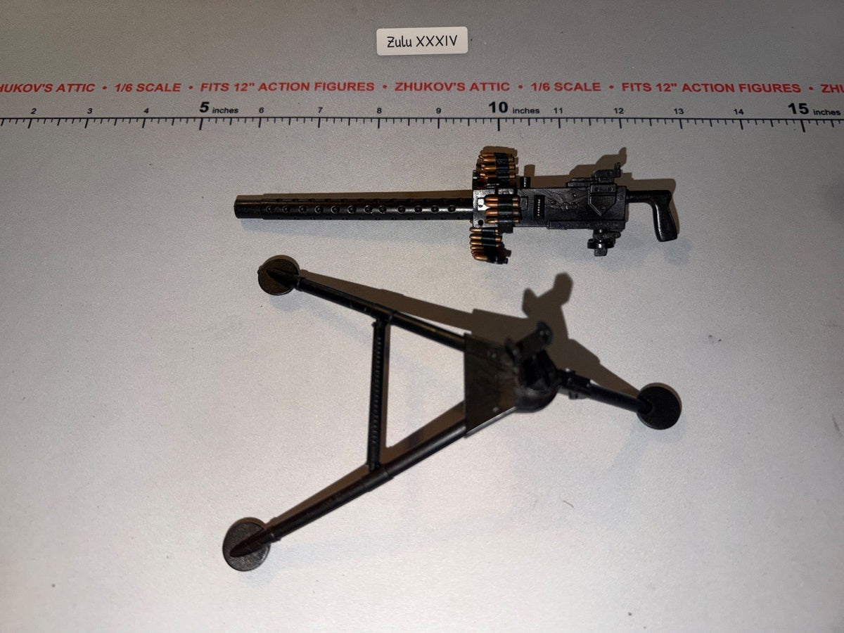 1/6 Scale SOTW WWII US Browning M1919 .30 Claiber Machine Gun with Tripod Mount