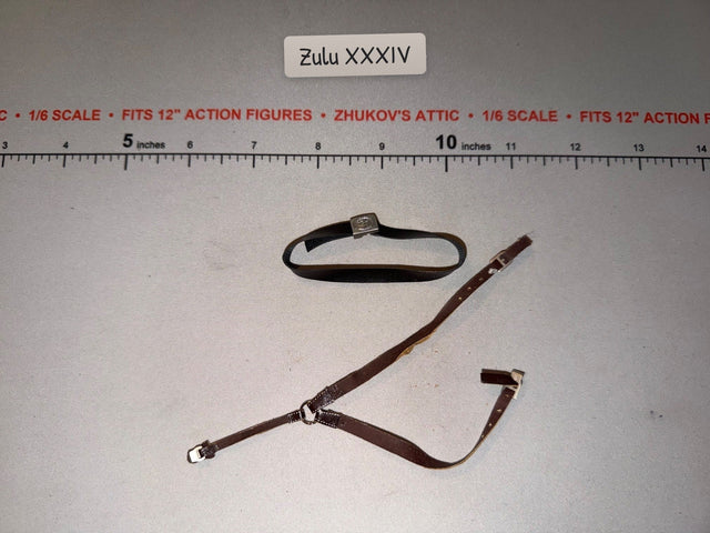 1/6 Scale WWII German Fallschirmjager Belt and Y Harness Set