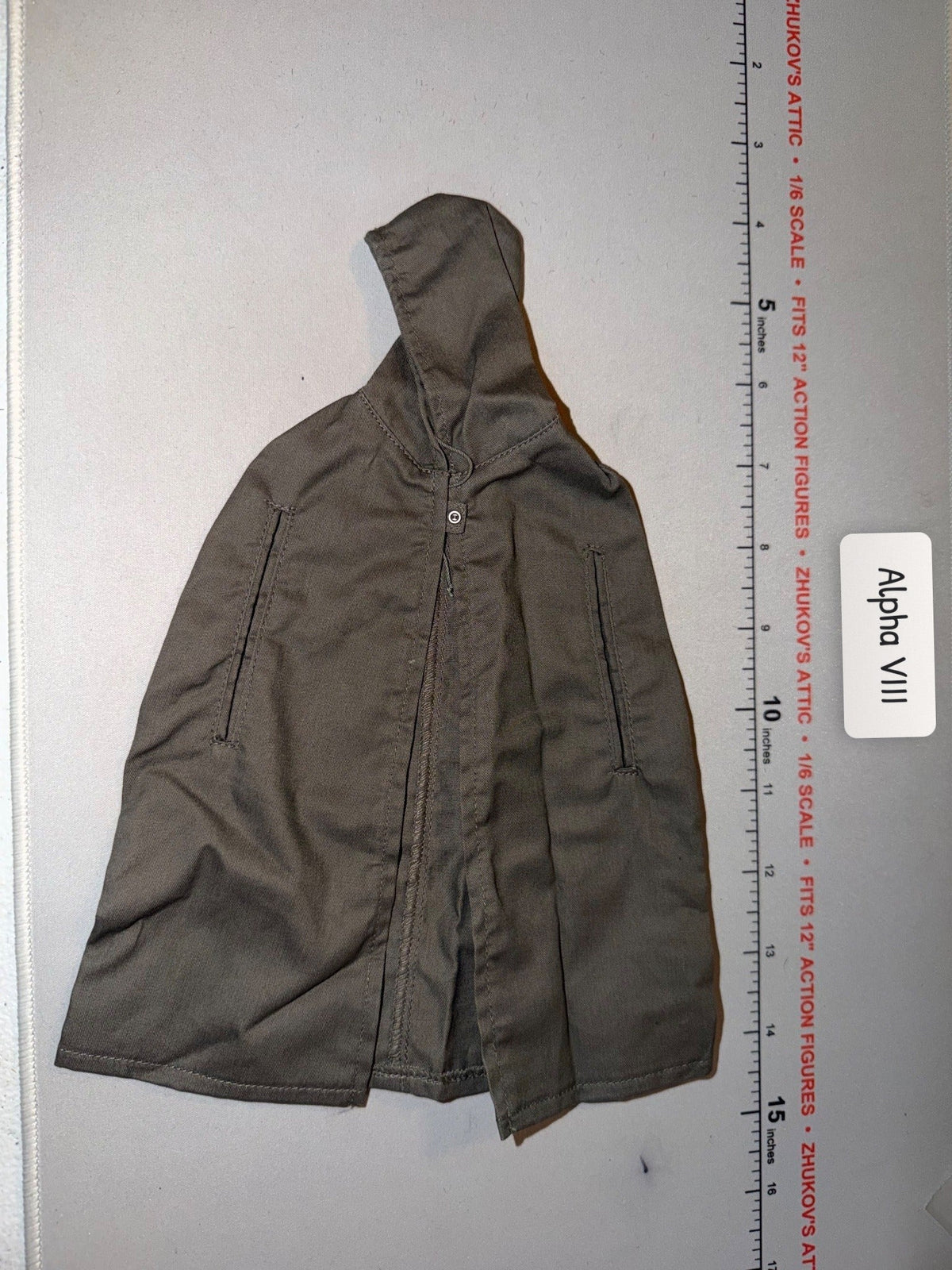 1/6 Scale WWII German Hooded Cape - DID