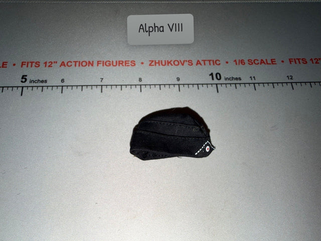 1/6 Scale WWII German Black Panzer Field Cap