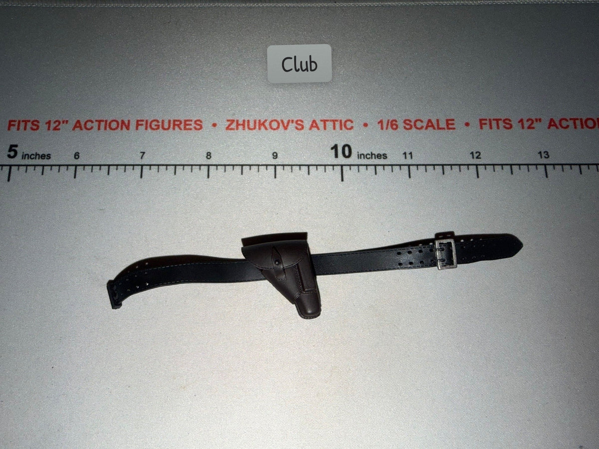 1/6 Scale WWII German Belt / Buckle / Pistol / Holster - Dragon