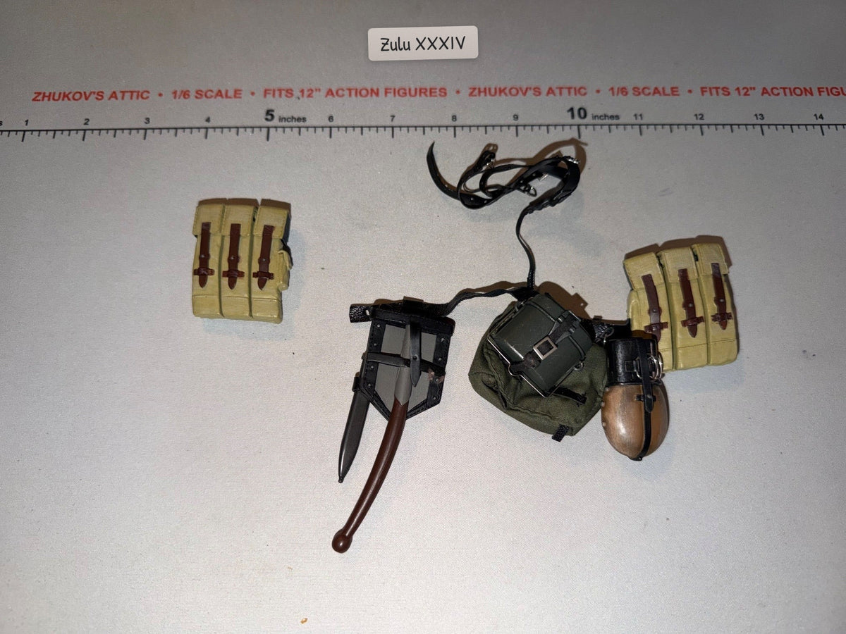 1/6 Scale WWII German Field Gear Set