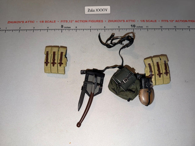 1/6 Scale WWII German Field Gear Set