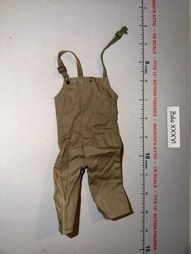 1/6 Scale WWII US Tanker Overalls (Missing Button)