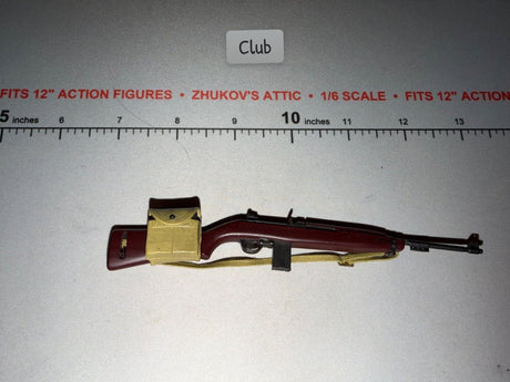 1/6 Scale WWII US M1 Carbine Rifle with Sling and Ammunition Pouches - Dragon