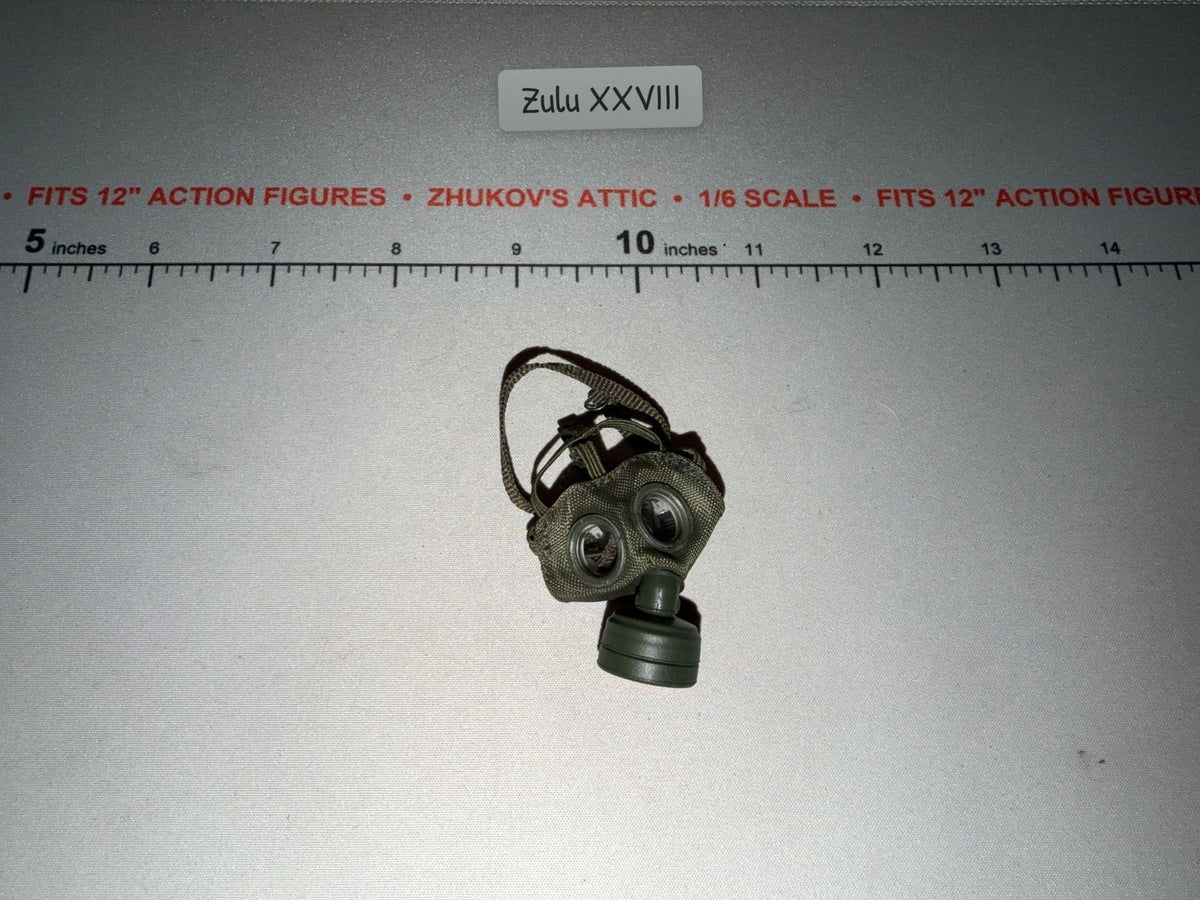 1/6 Scale WWII German Gas Mask with Harness