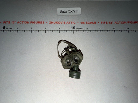 1/6 Scale WWII German Gas Mask with Harness