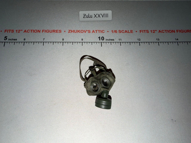 1/6 Scale WWII German Gas Mask with Harness