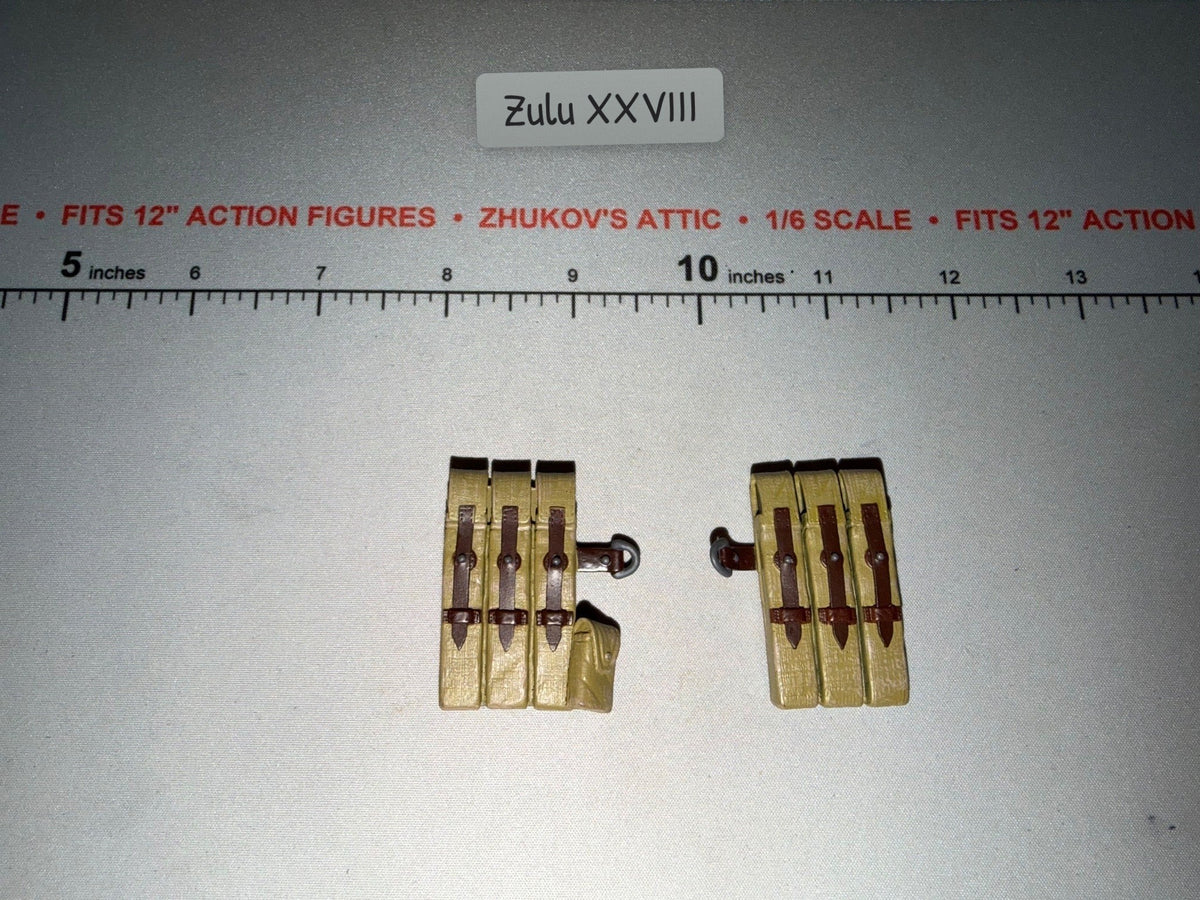 1/6 Scale WWII German MP-40 Ammunition Pouches