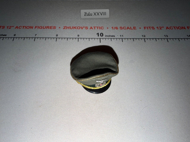 1/6 Scale WWII German Officer Visor Cap
