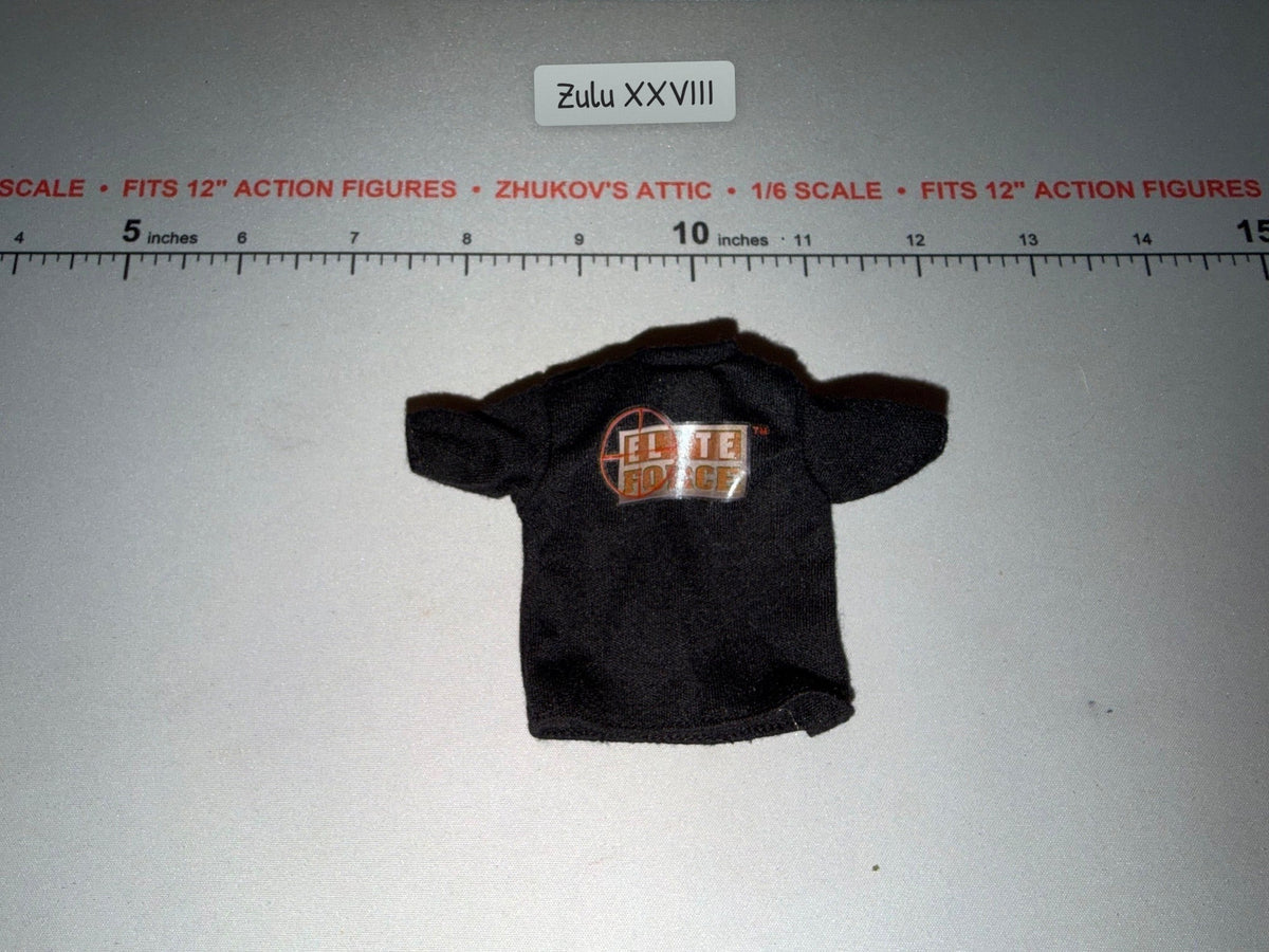 1/6 Scale Modern Era Black T-Shirt - Elite Force