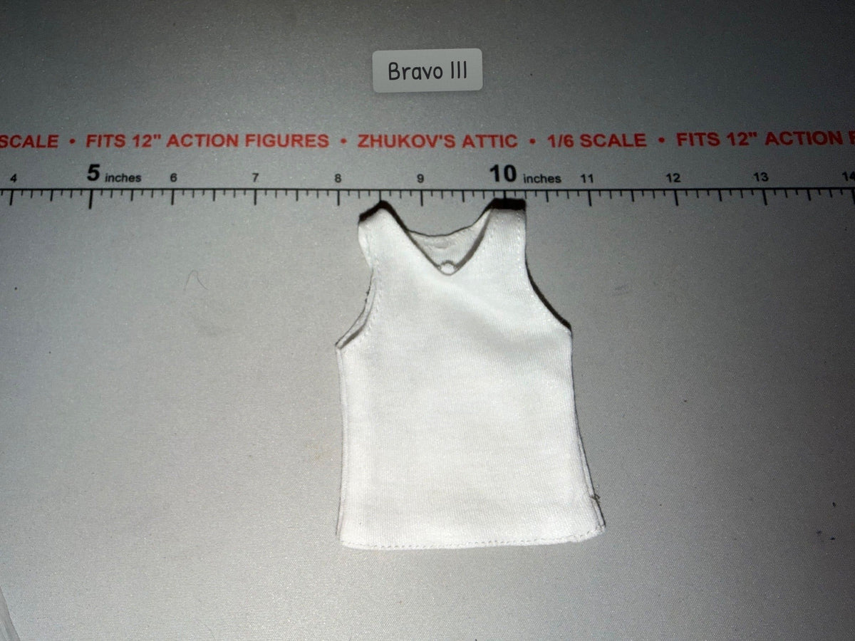 1/6 Scale Modern White Undershirt