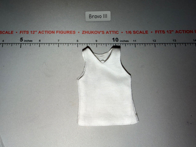 1/6 Scale Modern White Undershirt