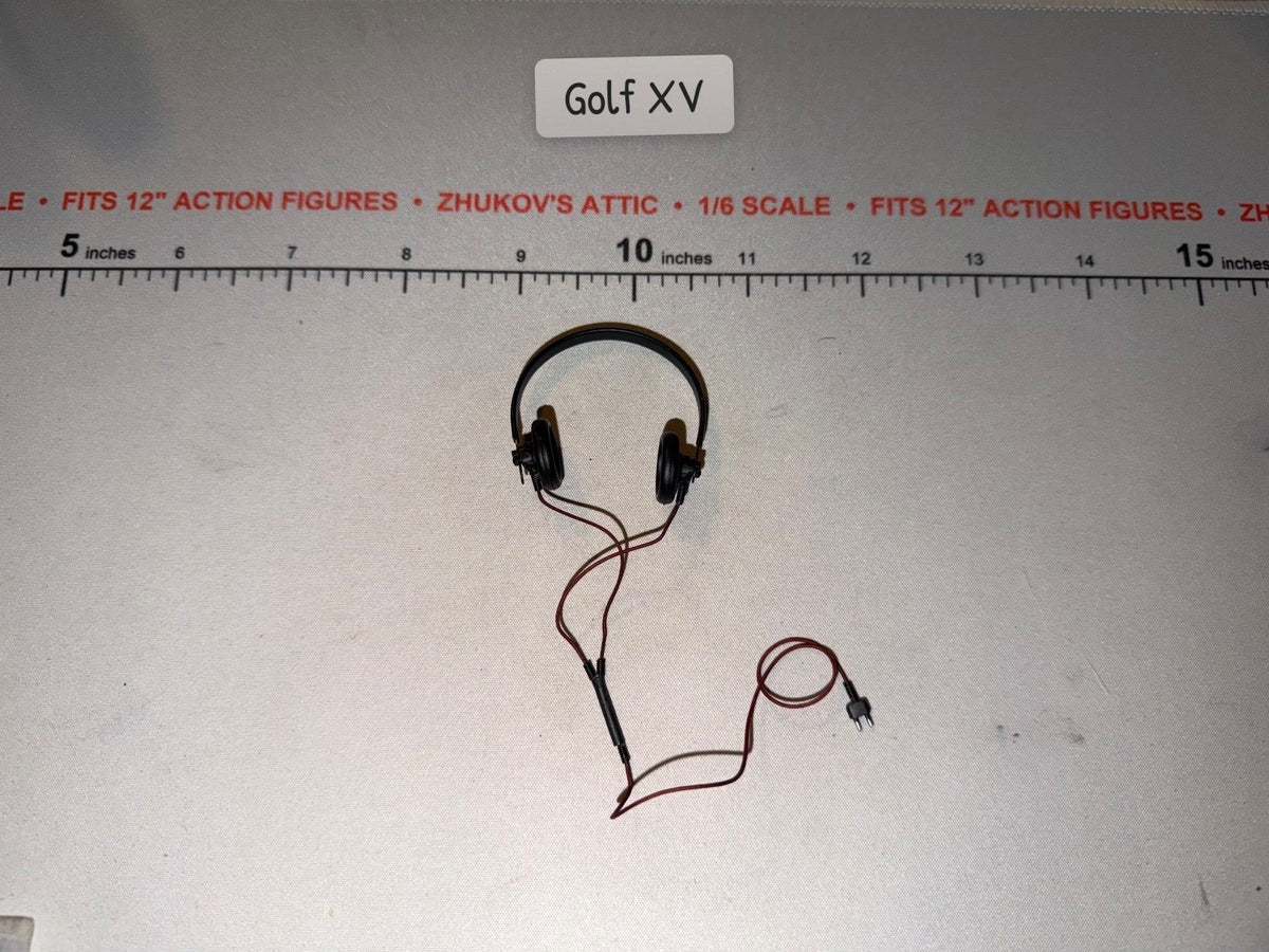 1/6 Scale WWII German Tanker Headphones