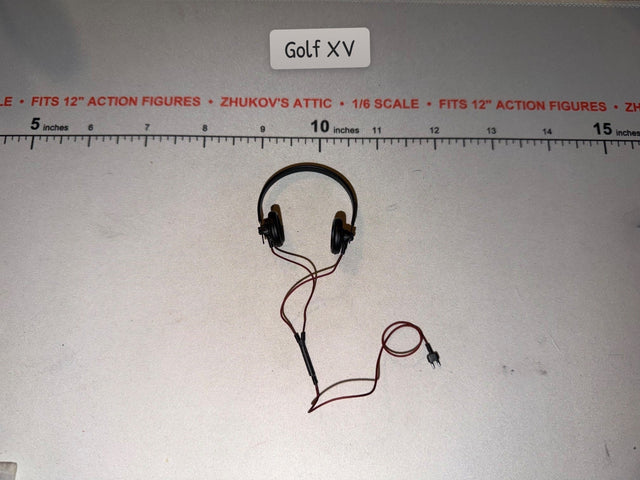 1/6 Scale WWII German Tanker Headphones