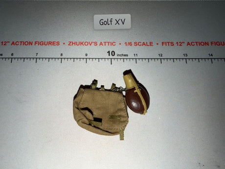 1/6 Scale WWII German Afrika Korps Bread Bag Set