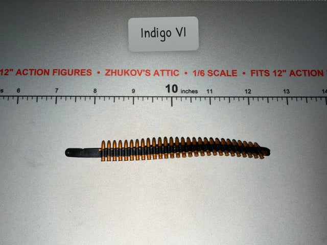 1/6 Scale WWII US Machine Gun Ammunition Belt - SOTW