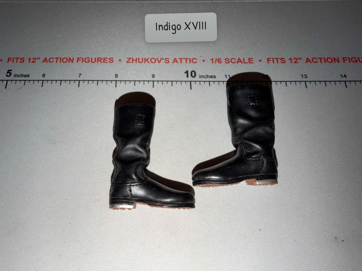 1/6 Scale WWII German Tall Jack Boots