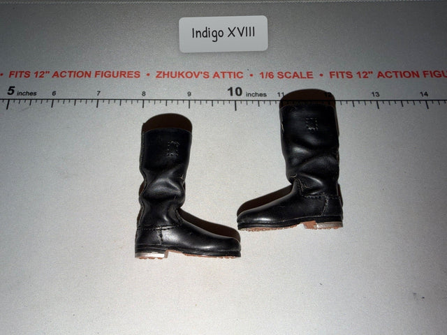 1/6 Scale WWII German Tall Jack Boots