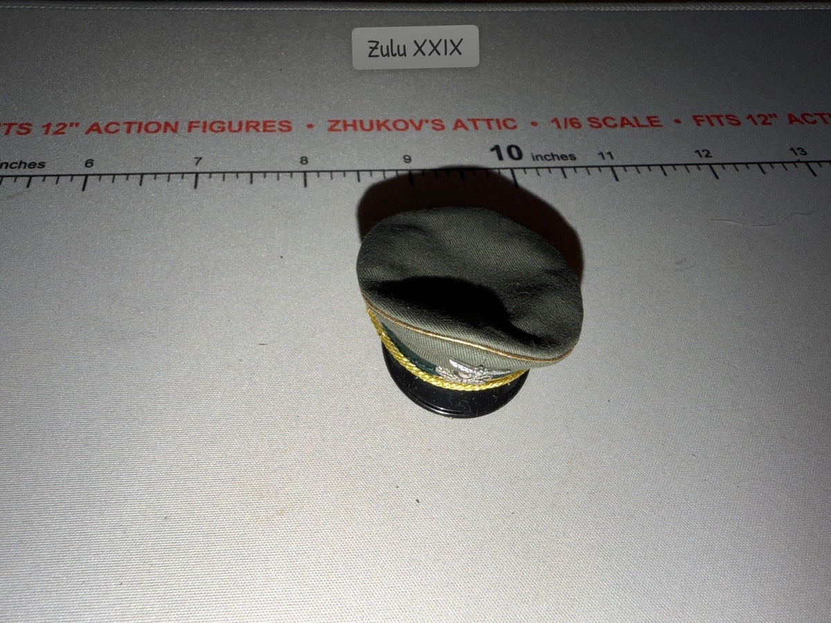 1/6 Scale WWII German Officer Visor Cap