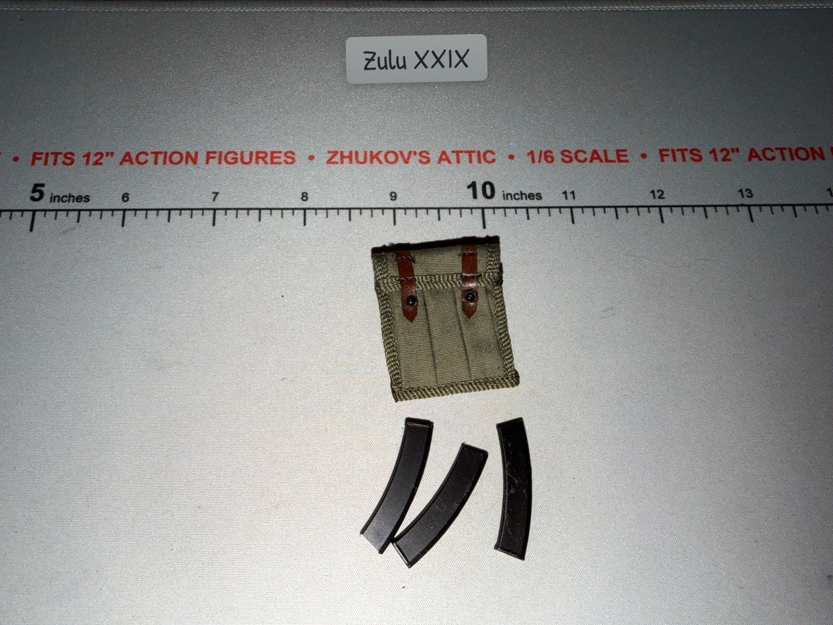 1/6 Scale WWII Russian Ammunition Pouch - PPS-43