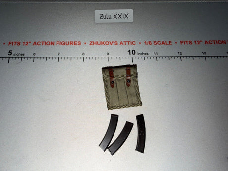 1/6 Scale WWII Russian Ammunition Pouch - PPS-43