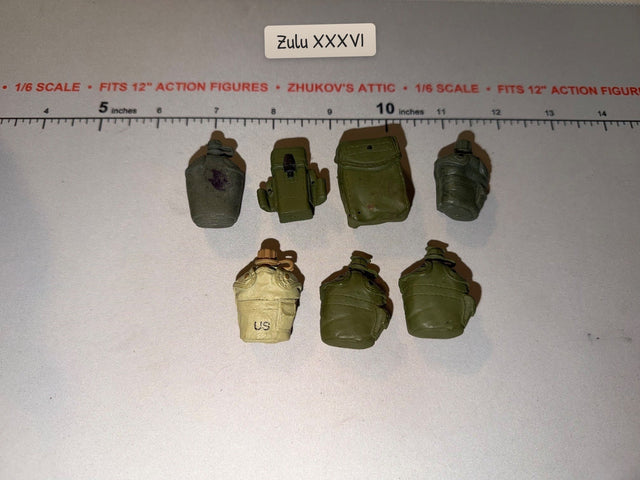 1/6 Scale Modern Canteen and Pouch Lot