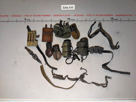 1/6 Scale WWII German Field Gear Set