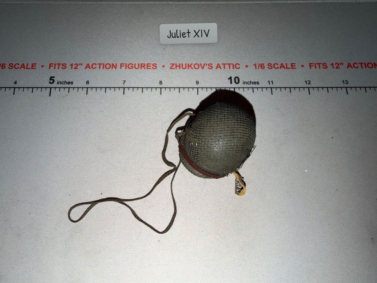 1/6 Scale WWII US Helmet with Net Cover - Dragon