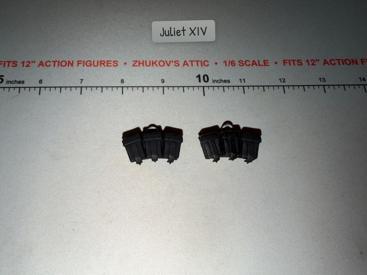 1/6 Scale WWII German Kar-98 Ammunition Pouches