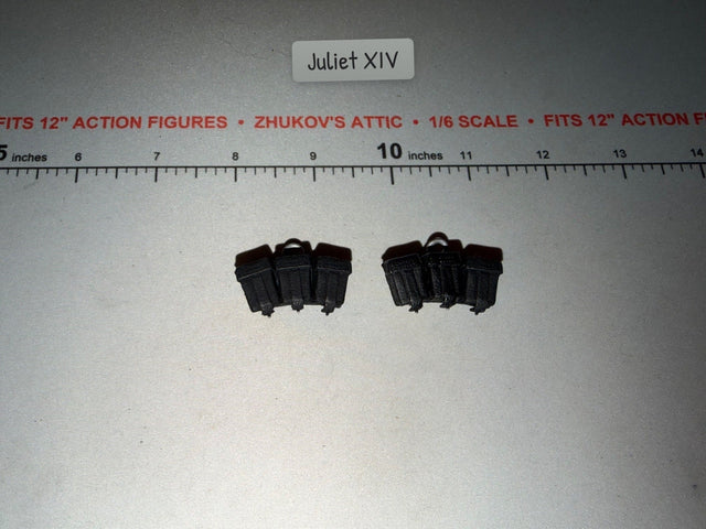 1/6 Scale WWII German Kar-98 Ammunition Pouches