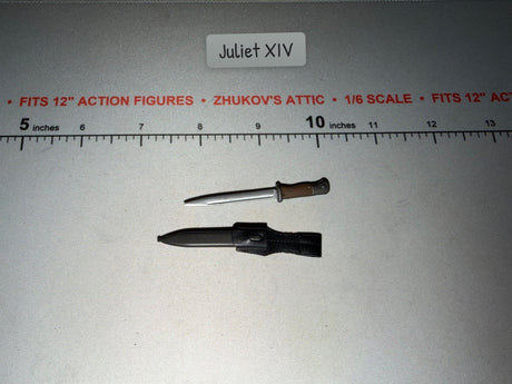 1/6 Scale WWII German Bayonet with Sheath