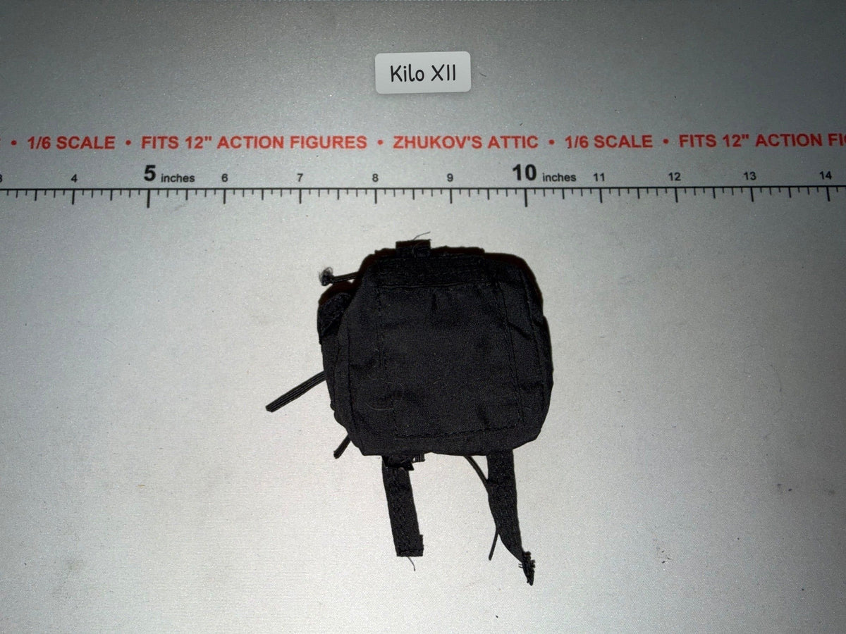 1/6 Scale Modern Era Black Tactical Pack