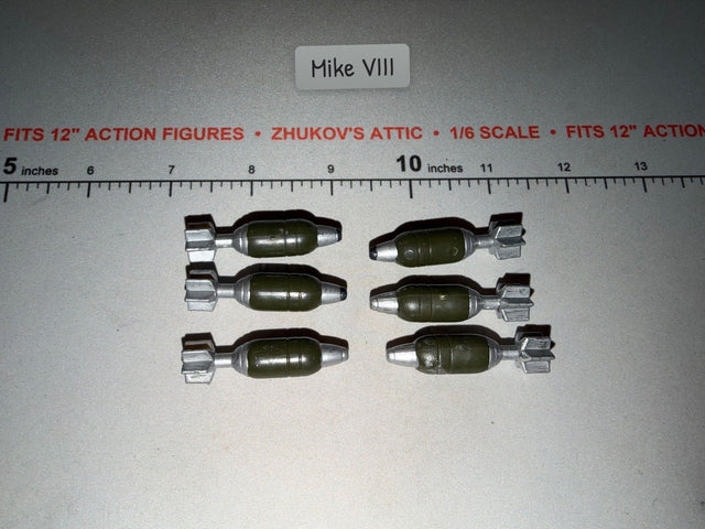 1/6 Scale Vietnam Mortar Round Lot
