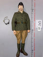 1/6 Scale WWII German Afrika Korps Tanker Dressed Figure with Goggles - Dragon