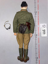 1/6 Scale WWII German Afrika Korps Tanker Dressed Figure with Goggles - Dragon
