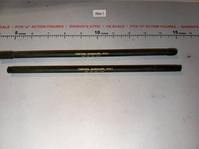 1/6 Scale WWII US Army M1A1 Bangalore Torpedo Set