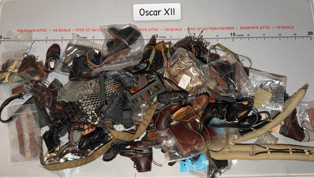 1/6 Scale Mixed Era broken Parts Lot Set