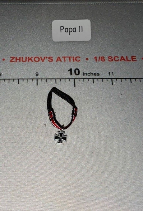 1/6 Scale WWII German Knight's Cross Medal with Ribbon