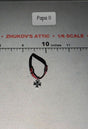 1/6 Scale WWII German Knight's Cross Medal with Ribbon