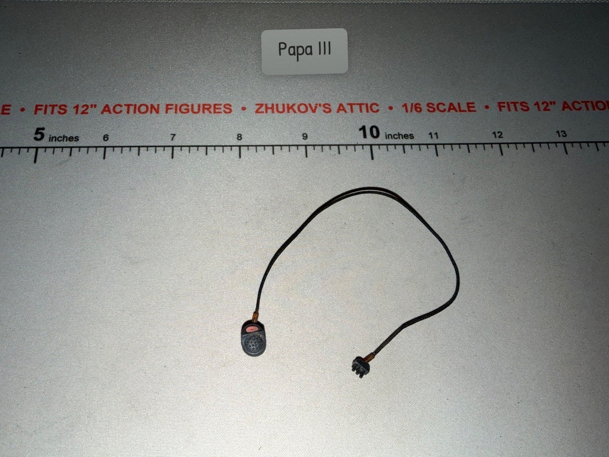 1/6 Scale WWII German Radio Microphone