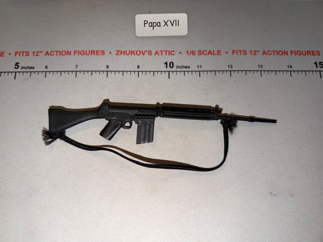1/6 Scale Modern Era British SLR Assault Rifle with Sling