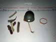 1/6 Scale WWII US Army M1 Helmet with Netting and Liner Set