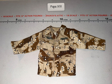 1/6 Scale SOTW Modern Era US Army 82nd Airborne Chocolate Chip Camouflage Jacket