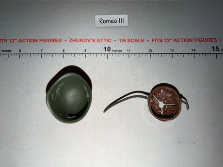 1/6 Scale WWII Russian Helmet with Liner