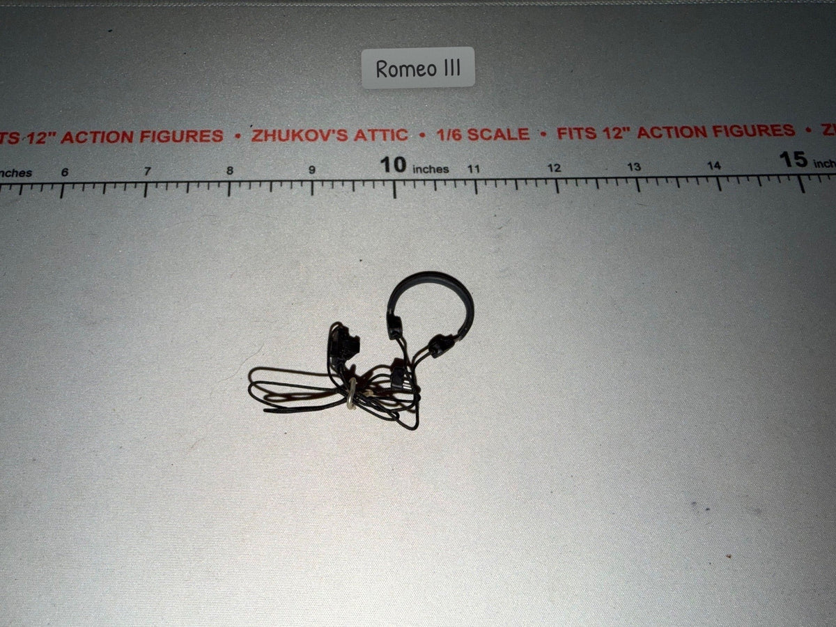 1/6 Scale WWII German Throat Mic