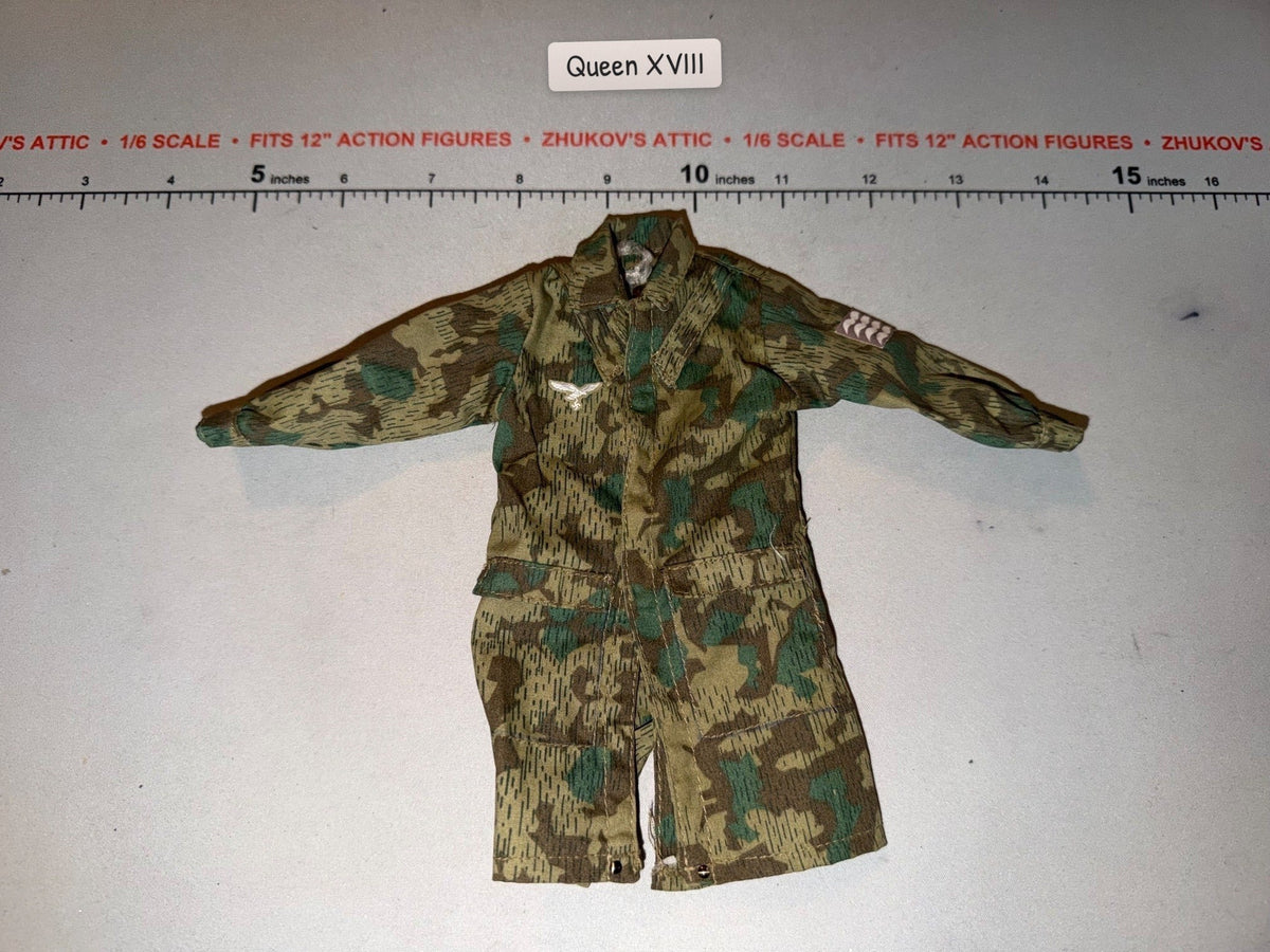 1/6 Scale WWII German Luftwaffe Fallschirmjager Splinter Camouflage Smock