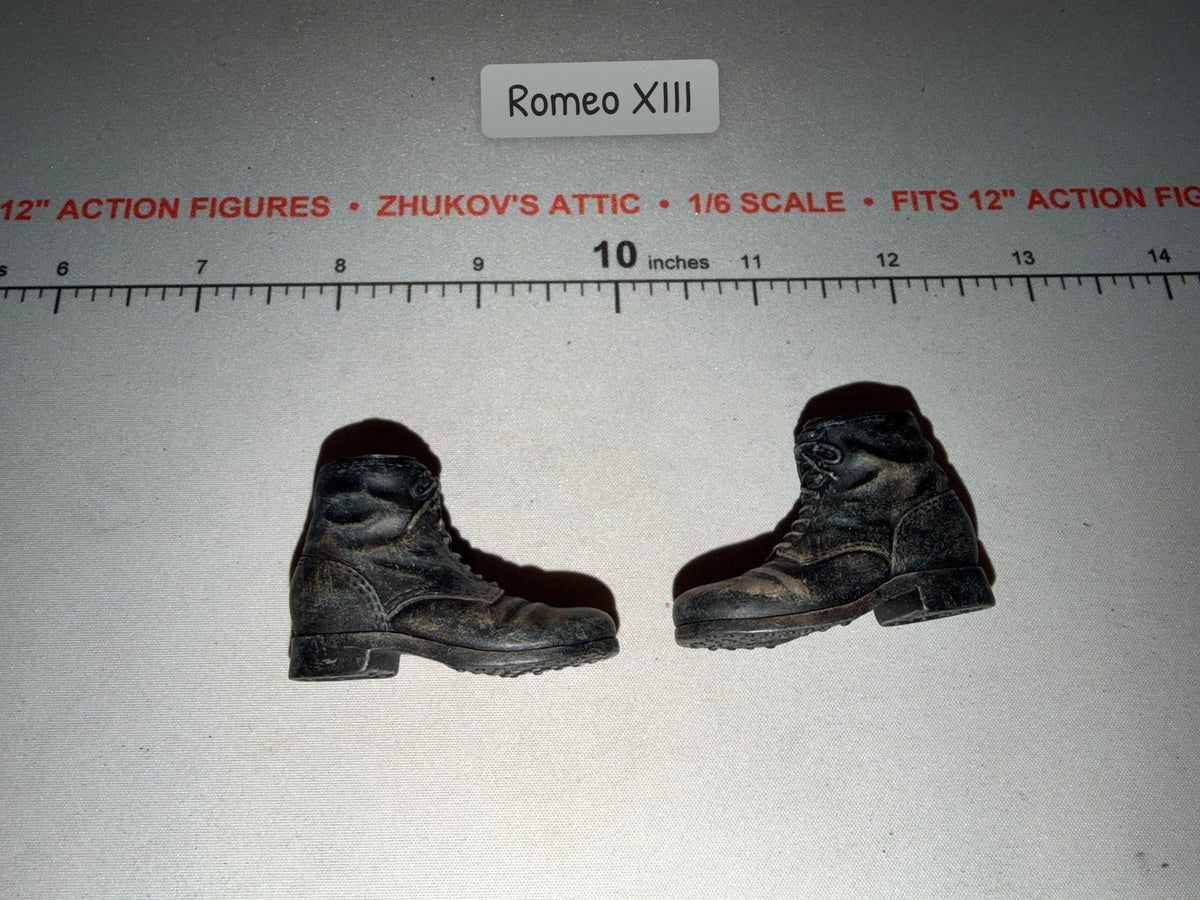 1/6 Scale WWII German Black Boots