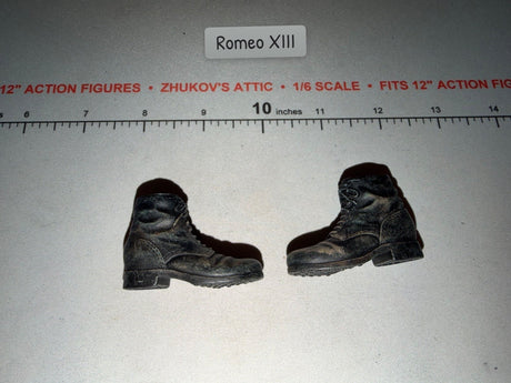 1/6 Scale WWII German Black Boots