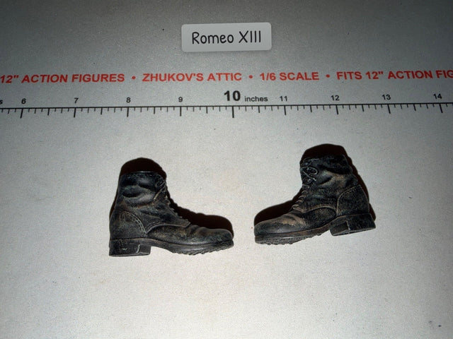 1/6 Scale WWII German Black Boots